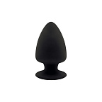 Анальна пробка SilexD Model 1, 8 см (чорний)