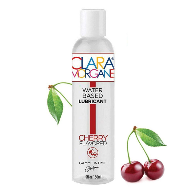 CLARA MORGANE PRO Cherry - Lubrykant na bazie wody, Wiśnia, 150 ml