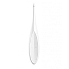 Вибратор для клитора Satisfyer Twirling Fun, 17.5 см (белый)