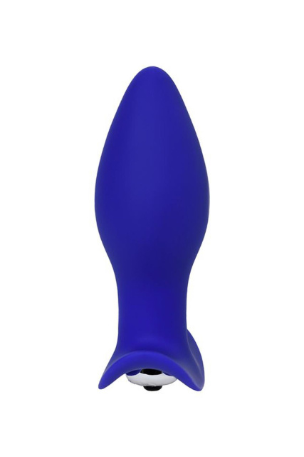 Korek analny ToDo Anal Vibro Plug Fancy, 10.7 cm (niebieski)