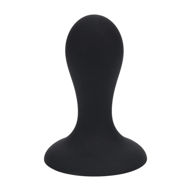 Shots Single Rattle Liquid - Korek analny, Czarny, 8.5 cm, S