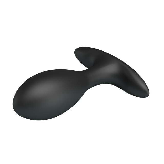 Анальна пробка Mr. Play Inflatable Plug, 9.1 см (чорний)