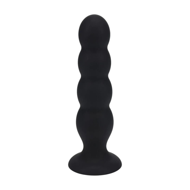 Shots Quad Rattle Liquid - Korek analny, Czarny, 16.5 cm, XL