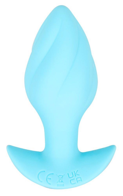 Korek analny Cuties Mini Butt Plug, 8 cm (niebieski)