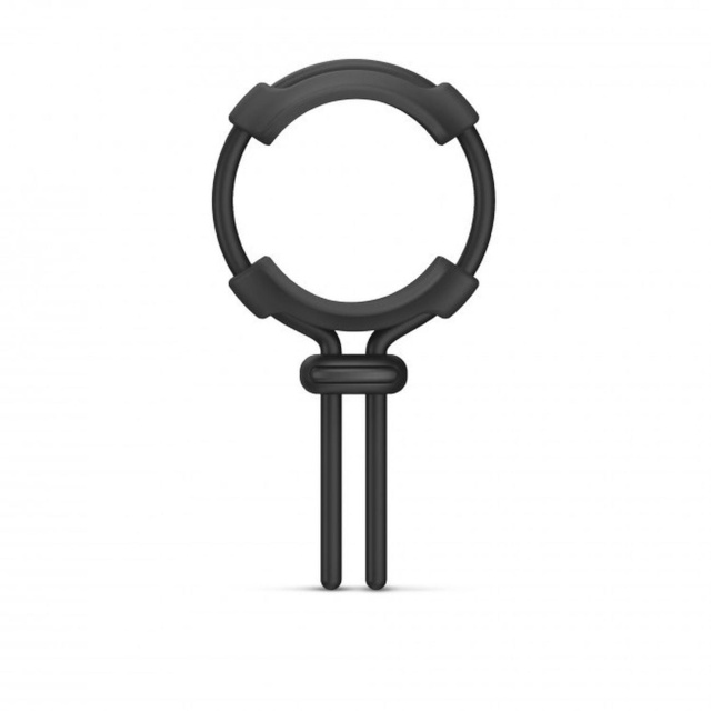 Dorcel Fit Ring - Regulowany pierścień erekcyjny, Czarny, 13 cm