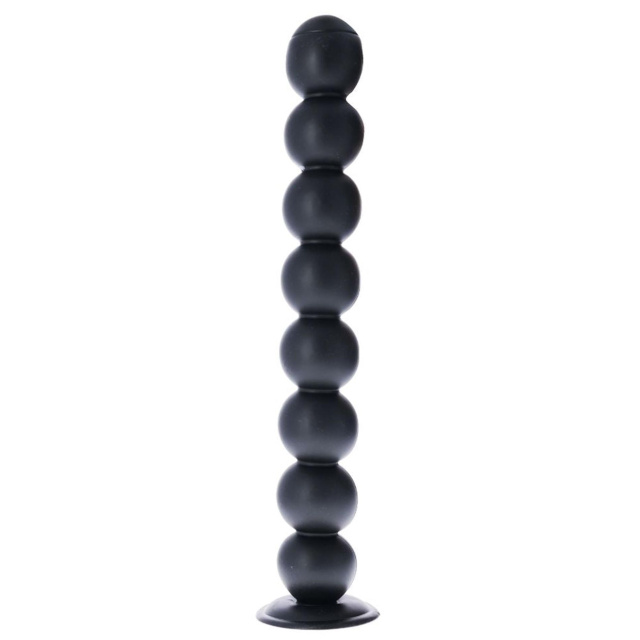 Toyz4lovers Trolltunga - Korek analny do fistingu, Czarny, 58 cm