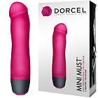 Вибратор для клитора и точки G Dorcel Mini Must Magenta, 12,5 см (розовый)