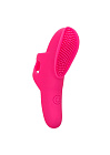Вибратор на палец Neon Vibes The Pleasure Vibe, 9 см (розовый)