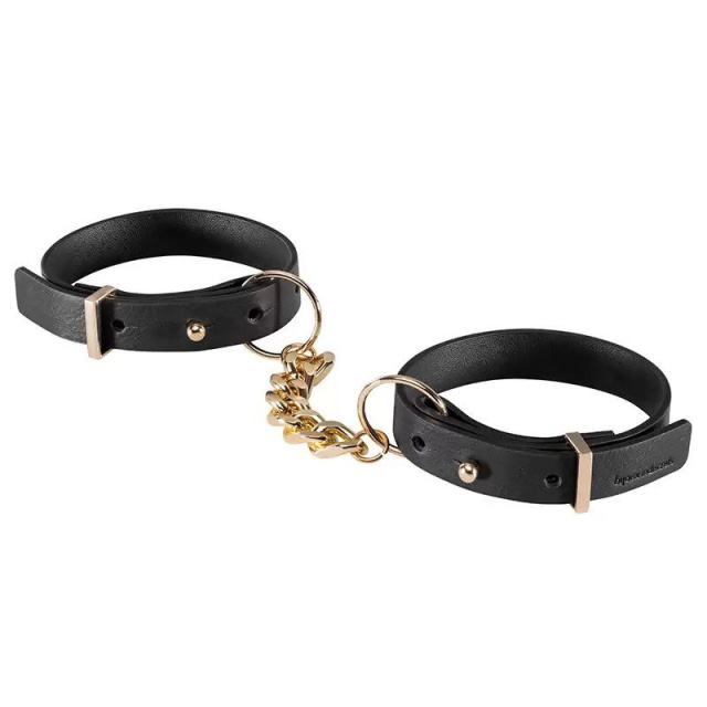 Наручники Bijoux Indiscrets Maze Thincuffs (черный)