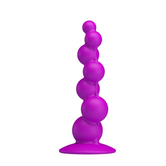 Pretty Love Sturdy Dongwith - Korek analny, Fioletowy, 15 cm