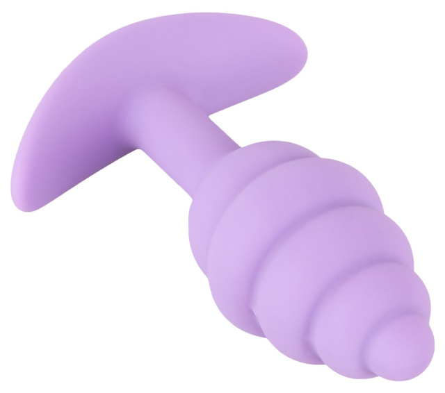 Cuties Mini Butt Plug - Korek analny, Fioletowy, 7, 5 cm