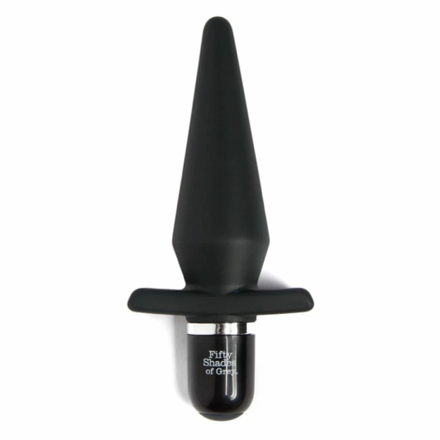 Korek analny Fifty Shades of Grey Delicious Fullness, 14 cm (czarny)