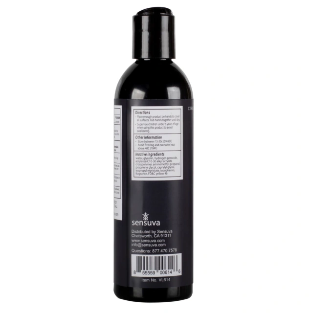 Антибактеріальний гель Sensuva Citrus Care Citrus, 240 мл