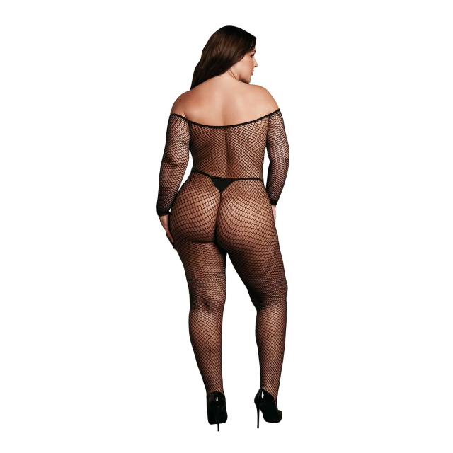 Бодистокинг Le Désir With Off Shoulder Neckline, Plus Size (черный)