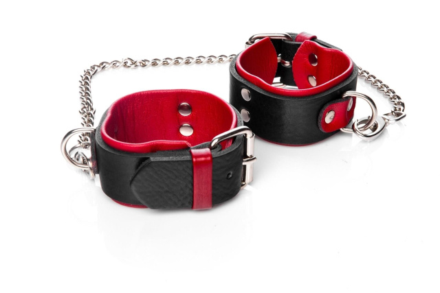 Whips Collections Whips - Kajdanki, Czarny, 22 cm