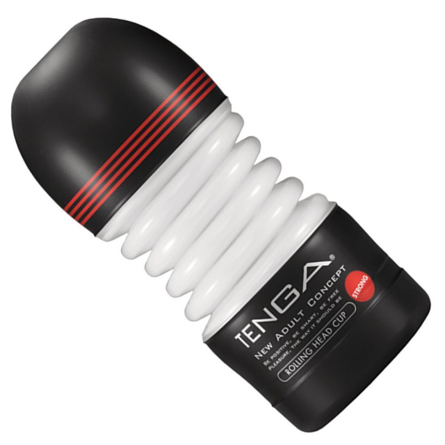 Мастурбатор Tenga Rolling Head Cup Strong (білий)
