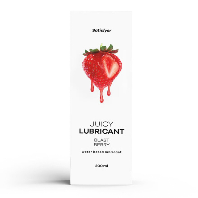 Лубрикант на водній основі Satisfyer Juicy Booty Blast Berry, 300 мл