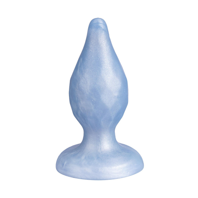 Silexd Diamond Plug - Korek analny, Niebieski, 9.2 cm, M