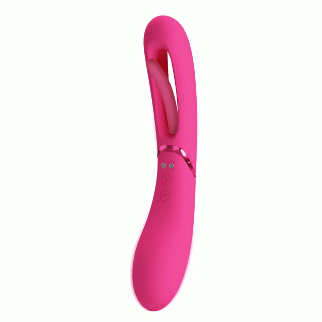Вибратор Romance Lexie, 20 см (розовый)