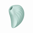 Вакуумный стимулятор клитора с вибрацией Satisfyer Pearl Diver (мятный)