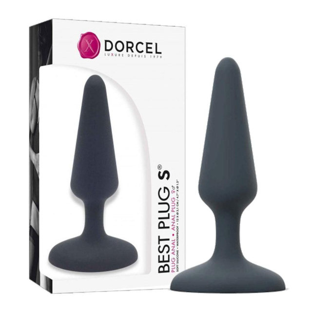 Анальна пробка Dorcel Best Plug S, 12 см (чорний)