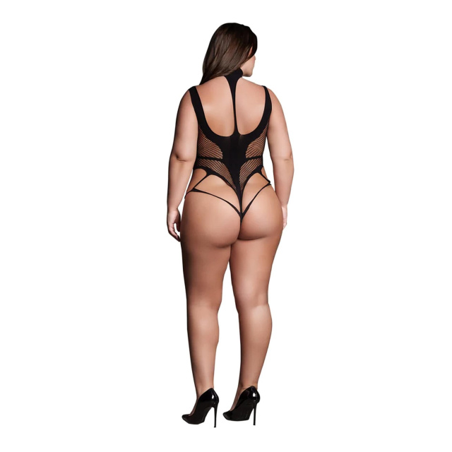 Боди Le Désir Cyllene, Plus Size (черный)