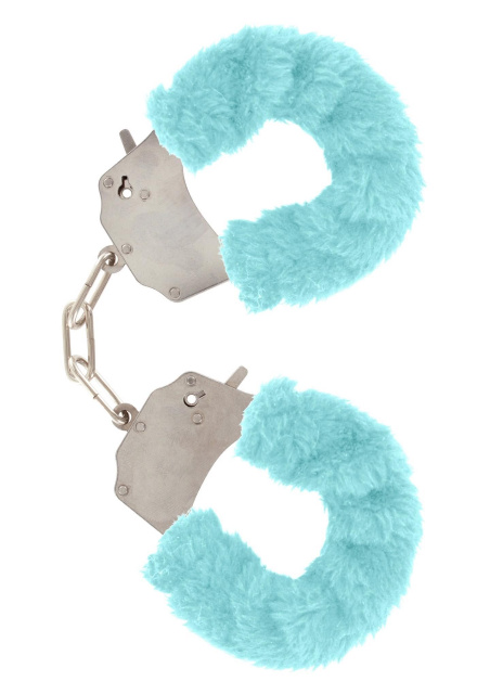 Наручники Furry Fun Cuffs, 28 см (блакитний)