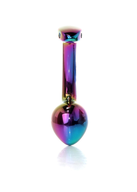 B - Series HeavyFun Jewellery Plug - Korek analny, Multi, 9 cm, M