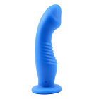 Вибратор Didi Curve Burst, 18 см (синий)