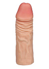 Насадка на пенис LoveCloneX Gladiator 5.5", 14 см (телесный)