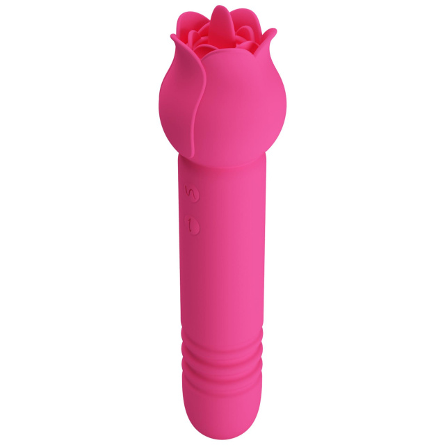 Вібратор Pretty Love Chaley Dual-End, 16.2 см (рожевий)