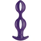 Kulki analne Fun Factory B Balls Duo, 12,5 cm (fioletowy)