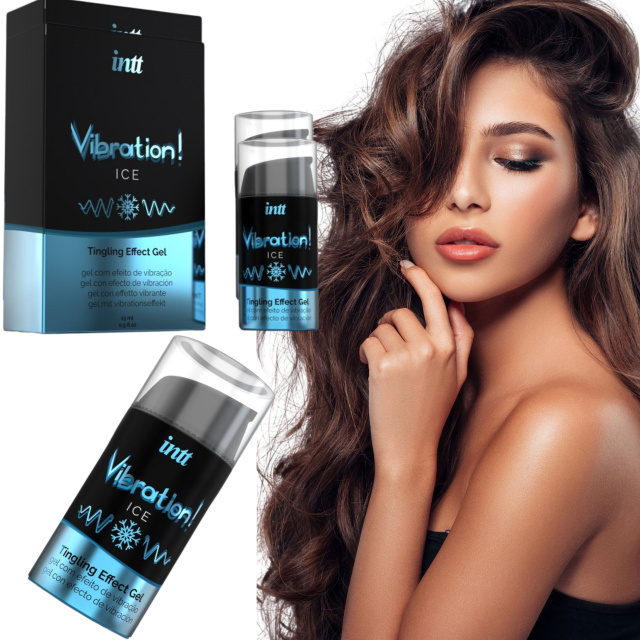 Рідкий вібратор Intt Vibration Ice м'ята, 15 мл