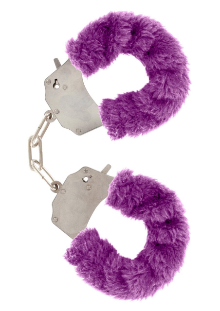 Наручники Furry Fun Cuffs, 28 см (бузковий)