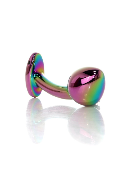 B - Series HeavyFun Jewellery Plug - Korek analny, Multi, 7.5 cm, S
