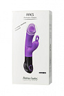Вибратор-кролик Adrien Lastic Ares, 19.8х см (фиолетовый)