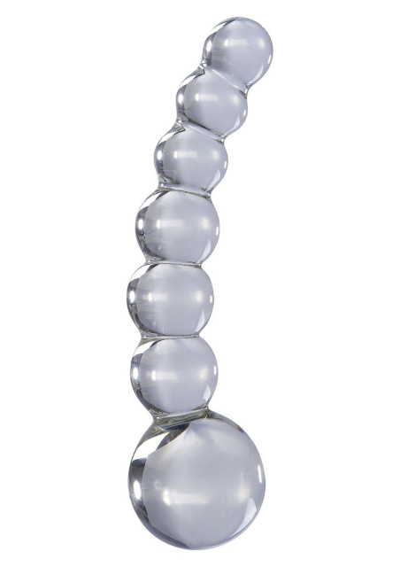 Pipedream Icicles No. 66 - Łańcuszek analny, Przezroczysty, 12 cm
