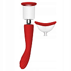 Вібратор Dream Toys Georgia, 29,3 см (червоний)