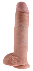 Фаллоимитатор King Cock 11", 29 см (телесный)
