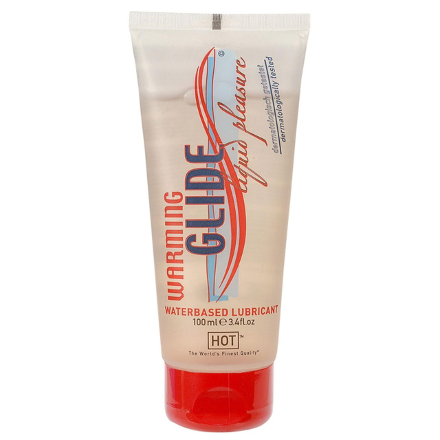 Hot Warming Glide Liquid Pleasure - Lubrykant na bazie wody, 100 ml