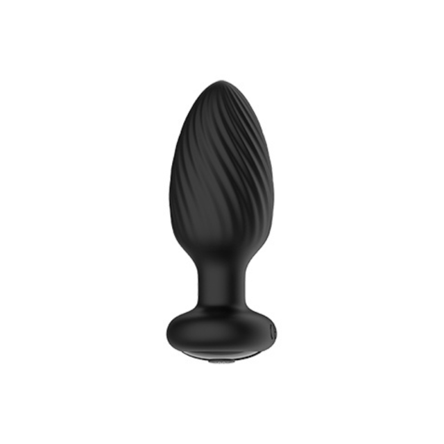 Nexus Tornado Butt Plug Medium - Korek analny, Czarny, 10.9 cm, M
