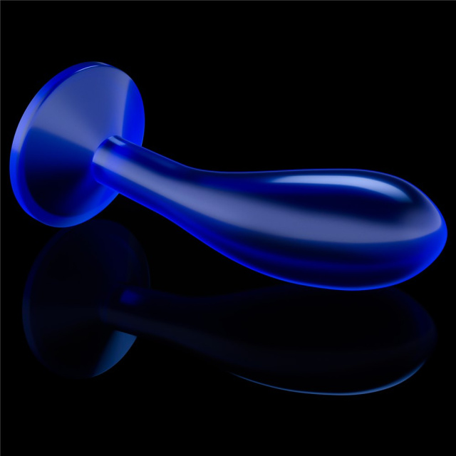 Korek analny Flawless Clear Anal Plug 6'', 15 cm (niebieski)