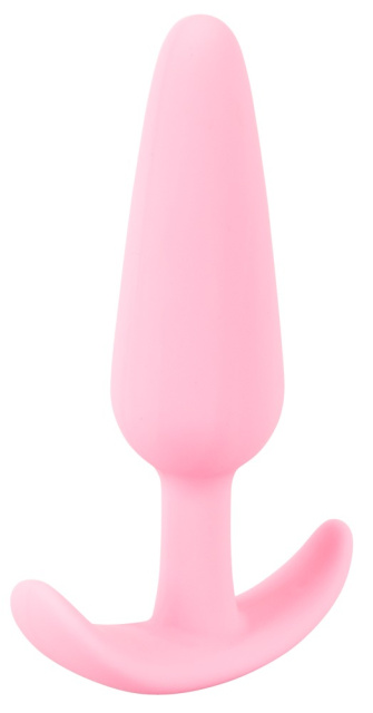 Cuties Mini Butt Plug - Korek analny, Różowy, 8, 4 cm