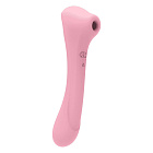 Вакуумний стимулятор клітора з вібрацією Femintimate Daisy Massager (рожевий)