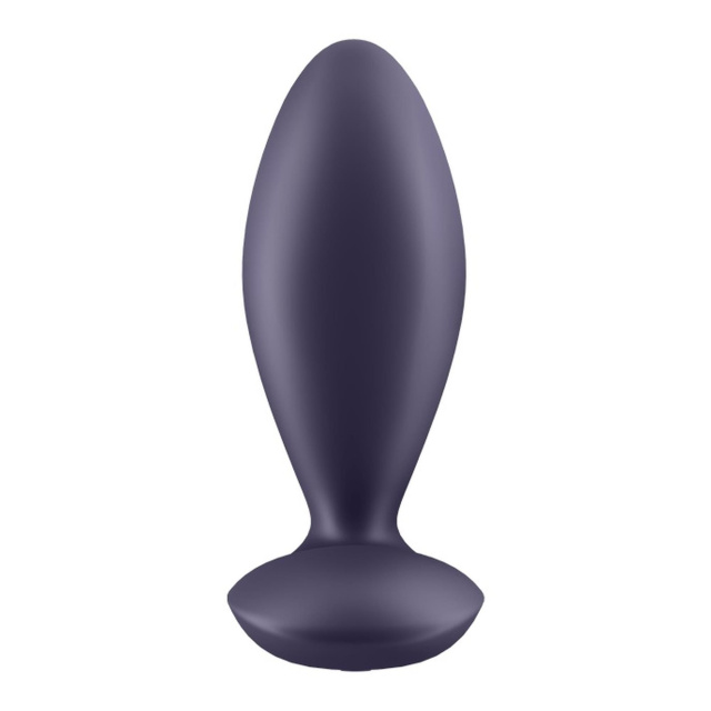 Анальна пробка з вібрацією Satisfyer Power Plug, 11,3 см (фіолетовий)