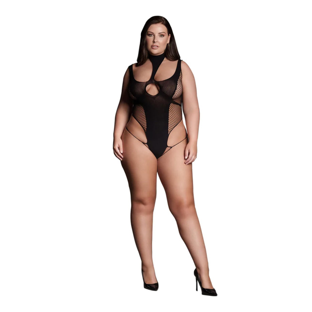 Боди Le Désir Cyllene, Plus Size (черный)