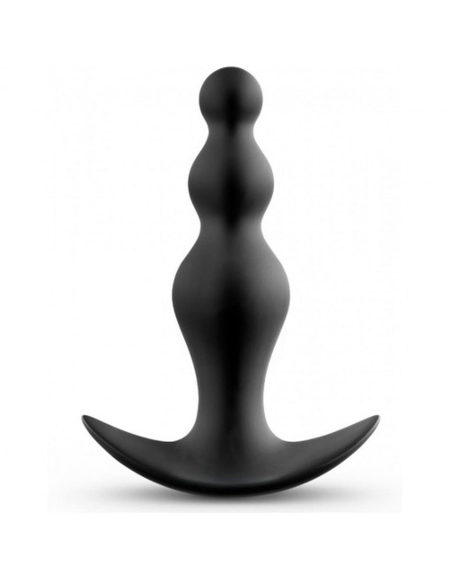 Анальна пробка Dorcel Training Beads M, 11,5 см (чорний)