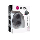 Эрекционное кольцо Dorcel Liquid-Soft Teardrop, 7 см (серый)