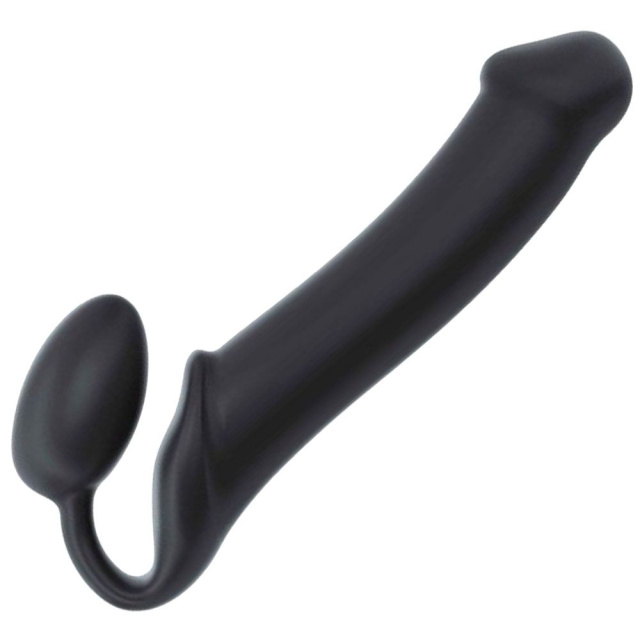 Безремневий страпон Strap-On-Me XL, 25,5 см (чорний)