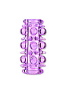 Насадка на пенис Boss Series Stretchy Sleeve, 7 см (фиолетовый)